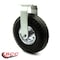 Service Caster 10 Inch Black Pneumatic Wheel Rigid Caster SCC-100R3504-PNB - alternate 1